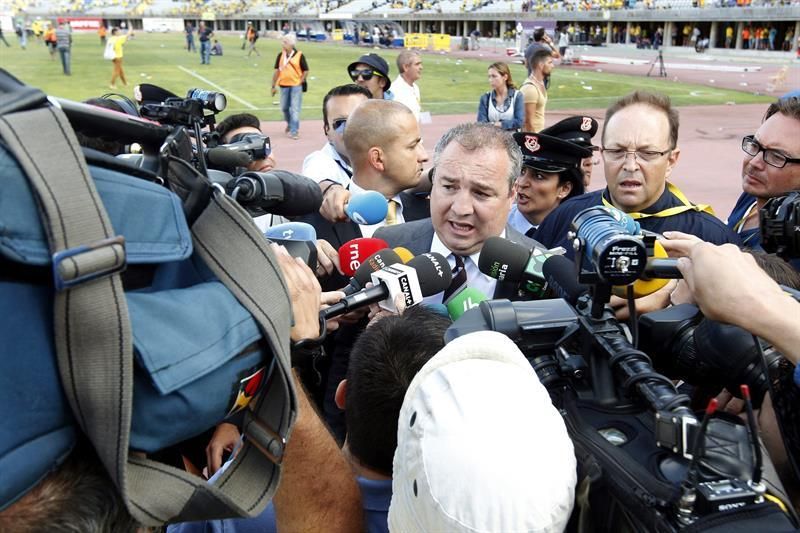 Incidentes tras el encuentro