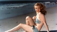 Marilyn Monroe en traje de baño