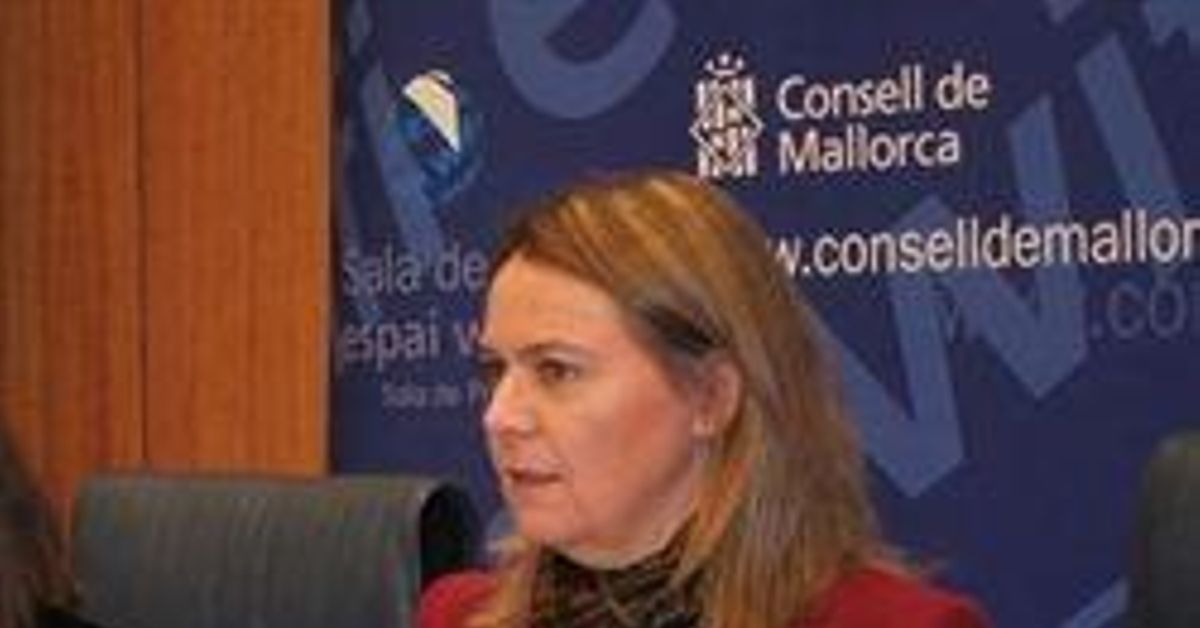 Presidenta del Consell de Mallorca dice que ningún consejero quiere