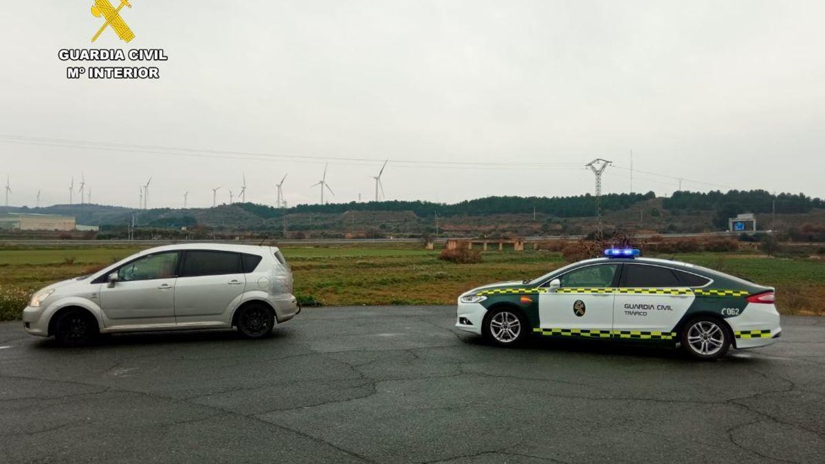 Casi un millar de vehículos denunciados en una semana en los controles de velocidad de la DGT en La Rioja