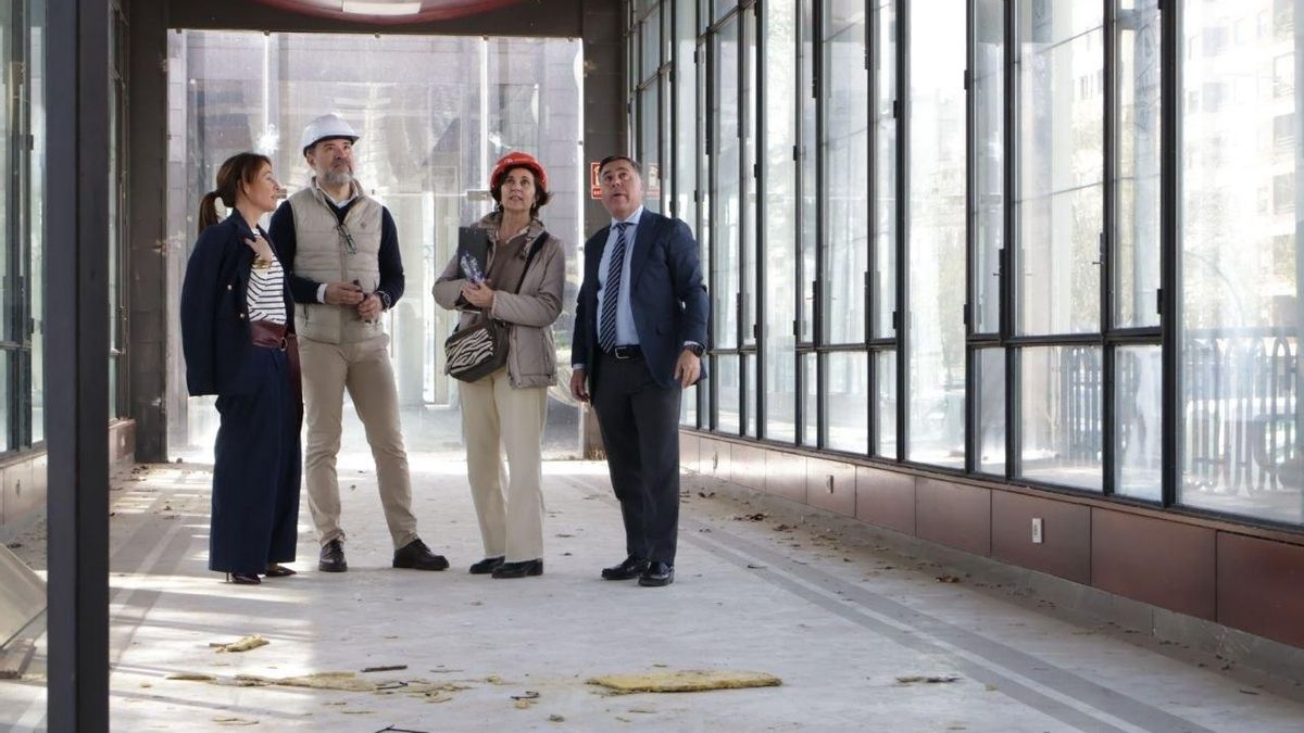 Inicio oficial de la obra de restauración de La Pérgola.