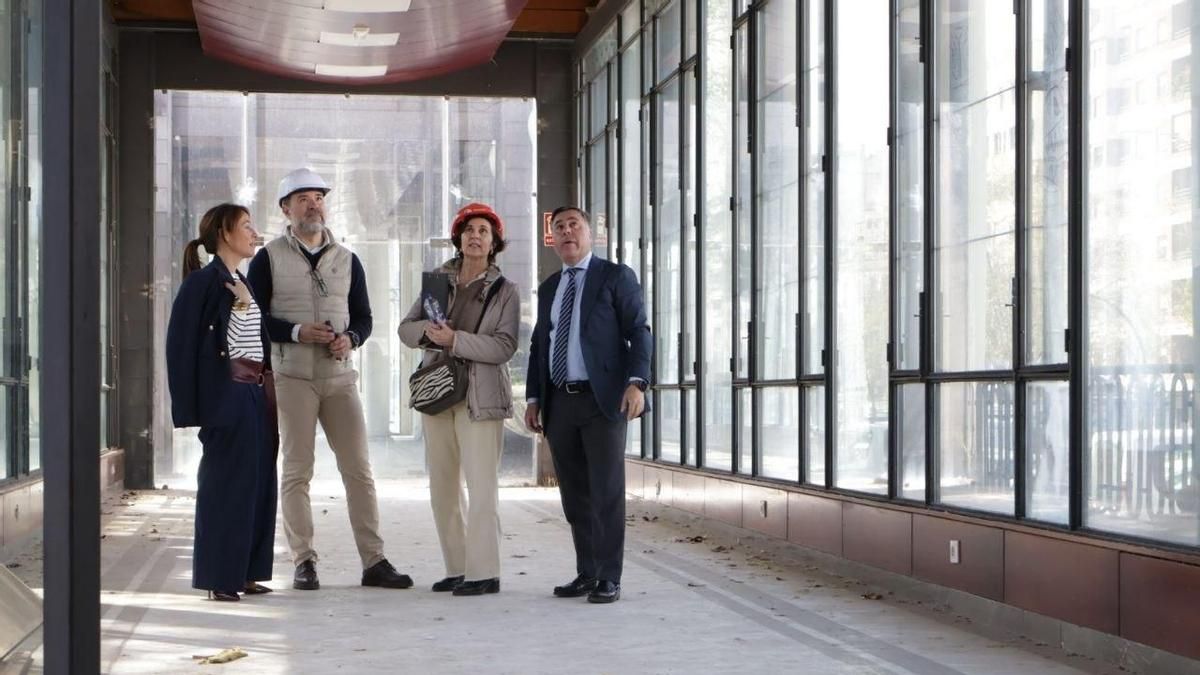 El tren de borrascas de enero y febrero obliga a modificar el proyecto de adaptación de la Pérgola