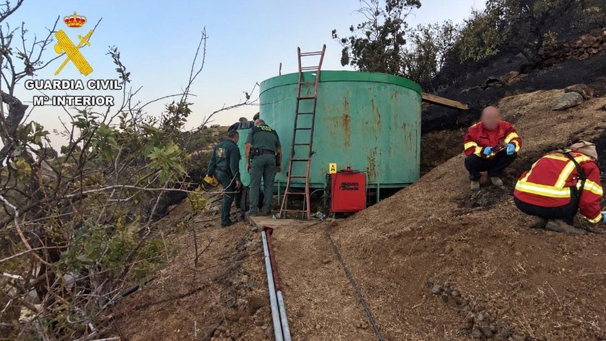 La Guardia Civil investiga a tres personas por el incendio forestal de septiembre en Cazadores