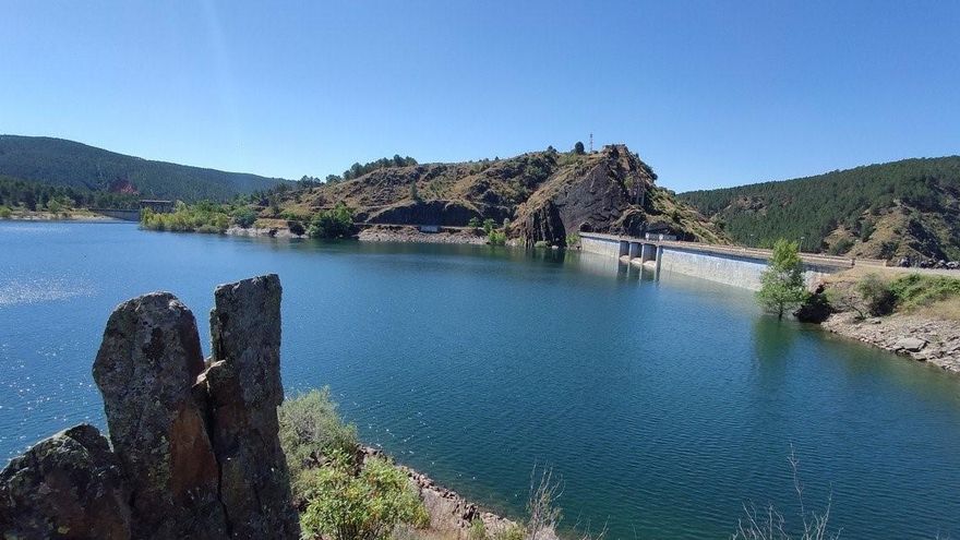 Embalse de El Vado, en Guadalajara