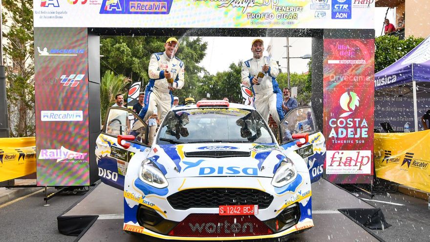 Enrique Cruz y Yeray Mujica ganan el 32º Rallye Internacional Villa de Adeje bp Tenerife-Trofeo Cicar