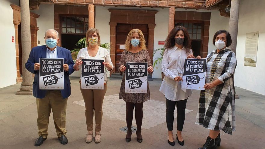 El Cabildo de La Palma crea un frente común para incentivar el consumo y apoyar al comercio local en el Black Friday
