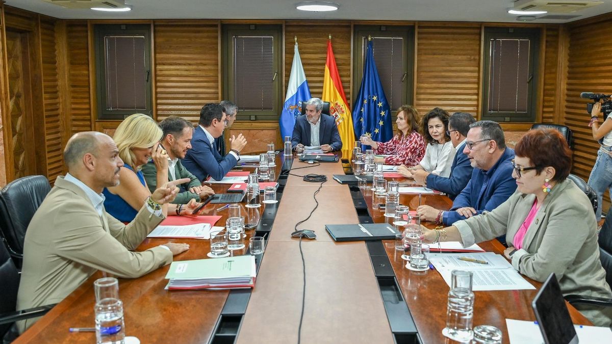 Consejo de Gobierno celebrado este lunes, 21 de julio.