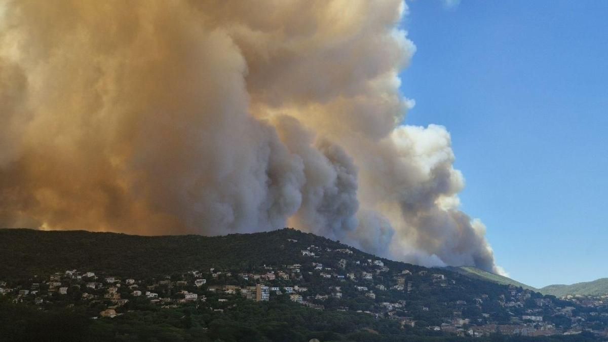 Incendio en Girona.