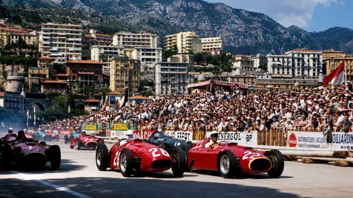 El Gran Premio de Mónaco 1956 tuvo la presencia del argentino Juan Manuel Fangio.