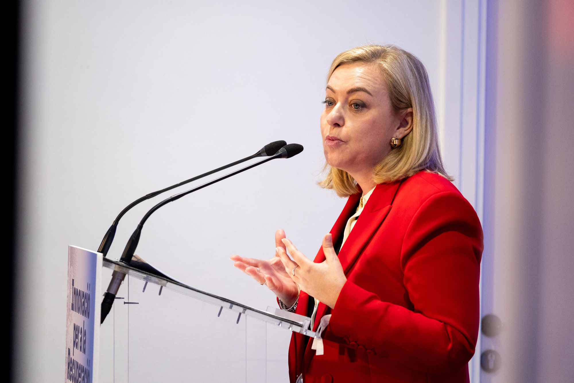 La vicepresidenta de la Diputación de Valencia, Natàlia Enguix.