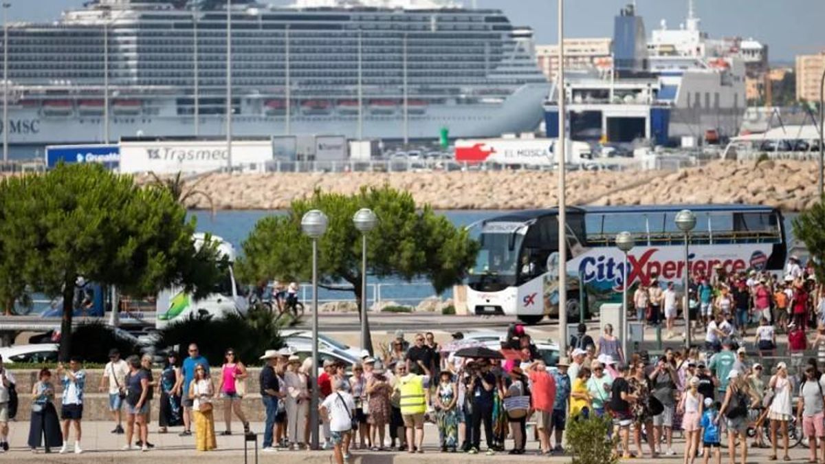 Balears supera los 2,5 millones de cruceristas en 2025 y rebasa la cifra de todo el año pasado