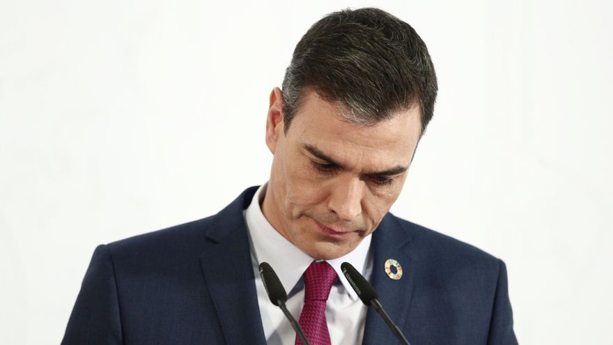 El presidente del Gobierno, Pedro Sánchez