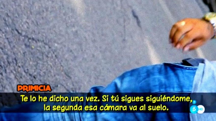 Sálvame - Altercado de Kiko Rivera y un reportero