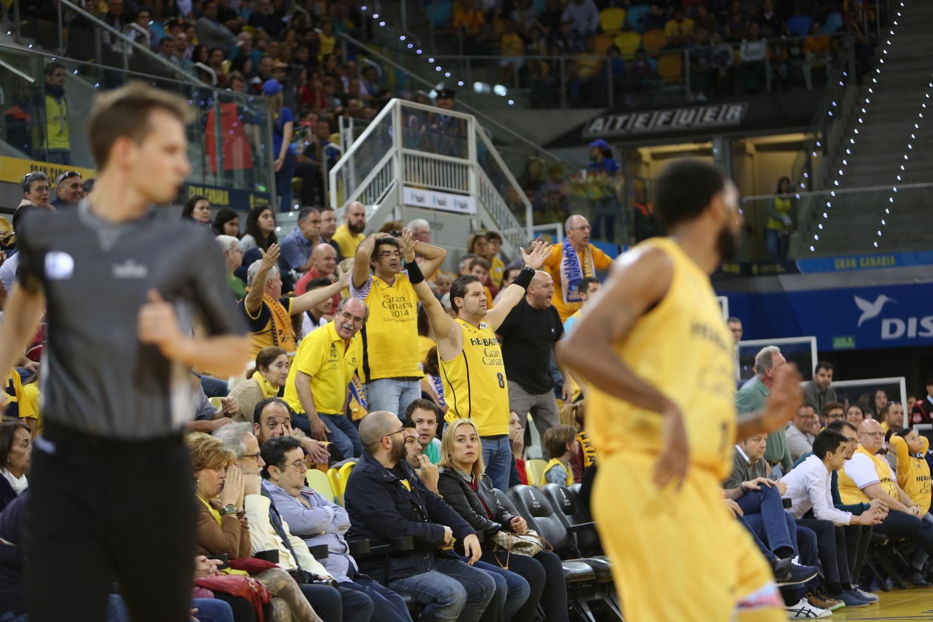 Imágenes del encuentro entre el Herbalife Gran Canaria y el UCAM Murcia en el Gran Canaria Arena. (Alejandro Ramos).