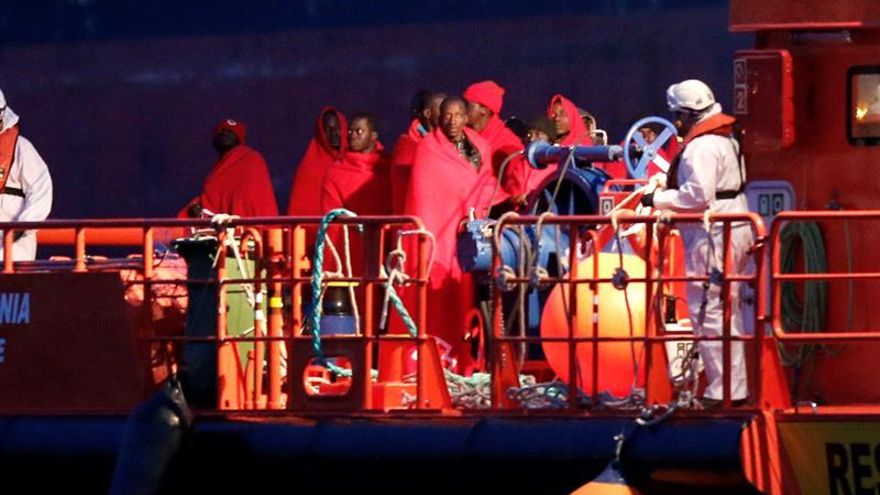 Rescatan a 26 inmigrantes en aguas de la isla de Alborán