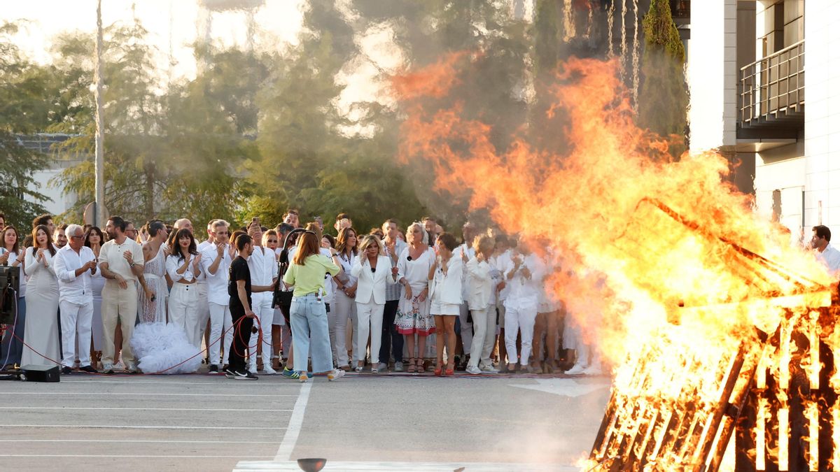 El equipo de 'Sálvame', en su último programa en Telecinco