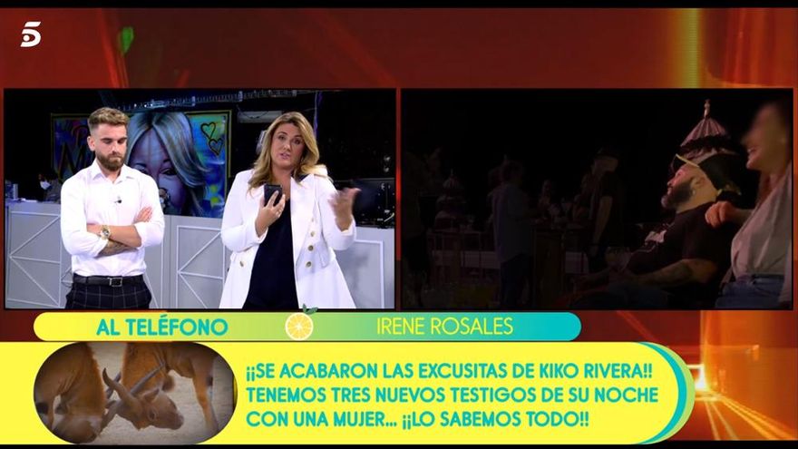 Irene Rosales también se enfrenta a 'Sálvame' en directo: "Todo tiene un límite. Dejadnos vivir"