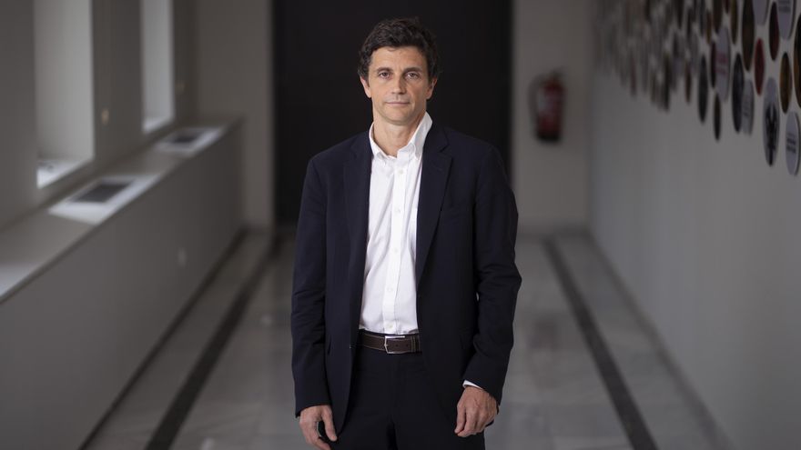 Borja Suárez, secretario de Estado de la Seguridad Social y Pensiones, en la sede del Ministerio en Madrid, el 31 de marzo de 2023.