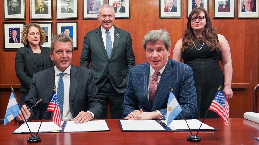 Argentina firmó un convenio con los Estados Unidos en el marco del acuerdo con el Club de París