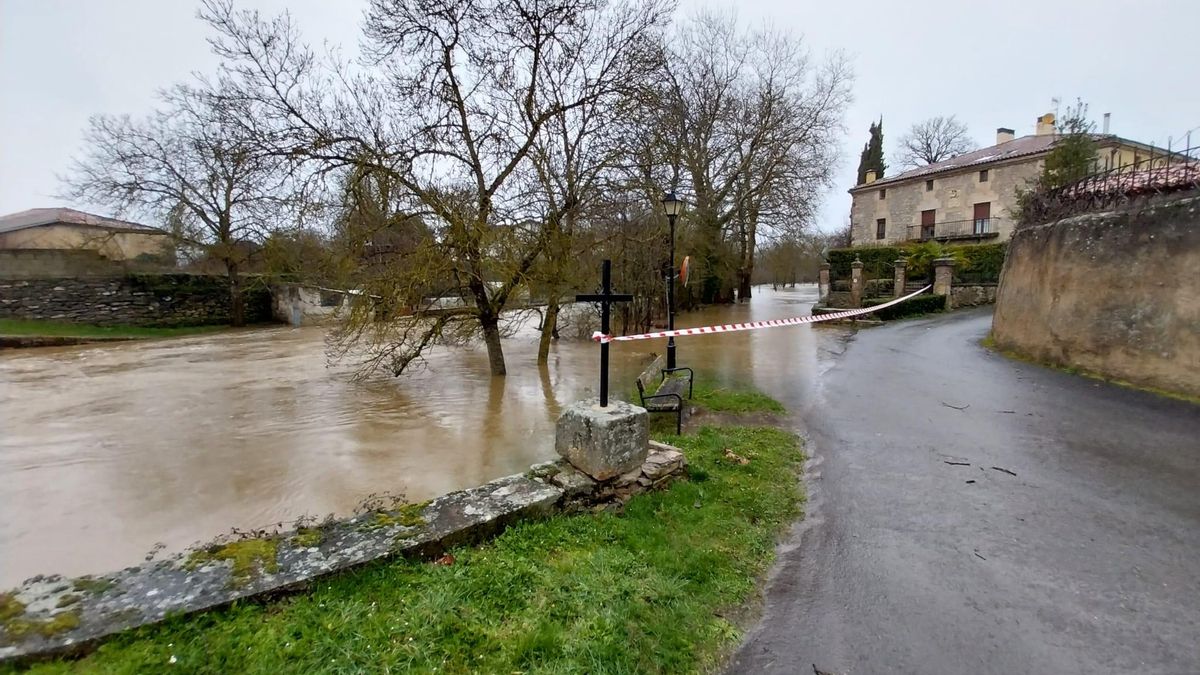 Cortes en Foronda por el elevado caudal del Zaias