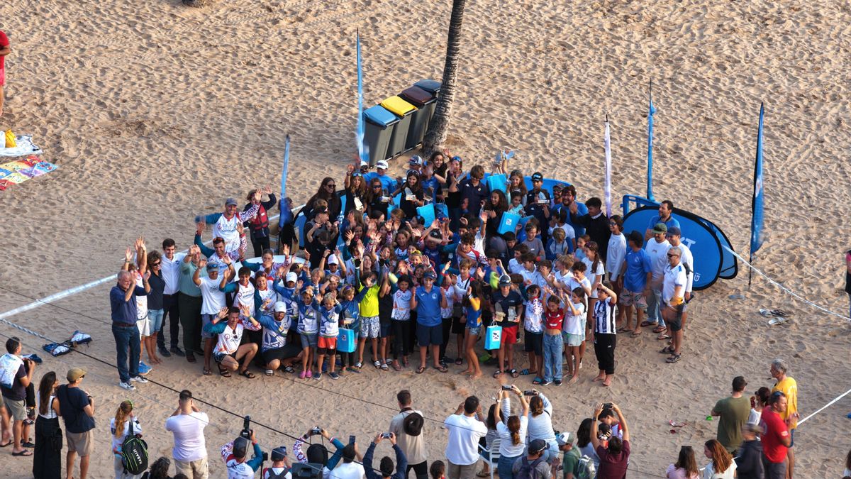 Fayna Tavío, Julián Suárez y Carla del Rosario, ganadores de la IV Regata Internacional Las Teresitas