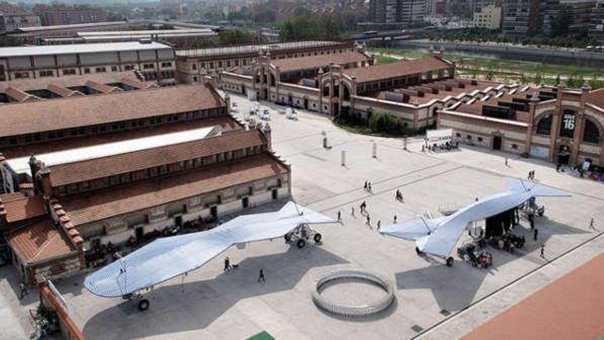 Vista aérea de Matadero