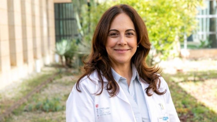 La nefróloga Marilisa Molina atiende em el Hospital Son Llàtzer.