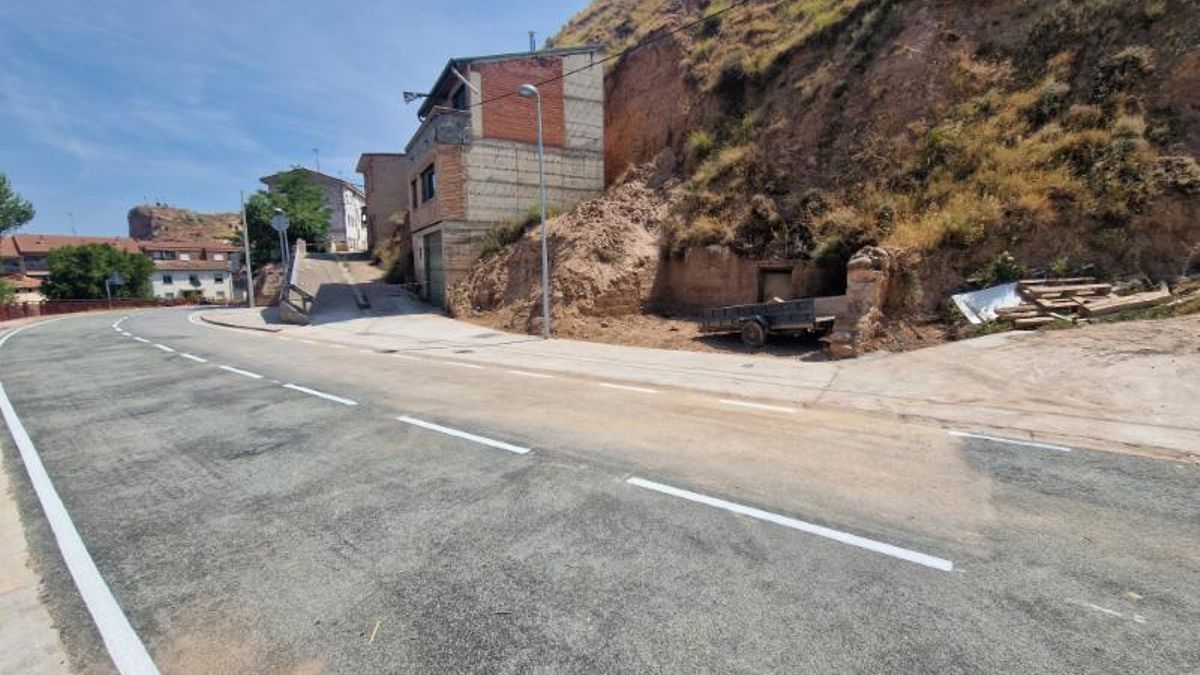 Reapertura de la LR-255 en Albelda de Iregua casi dos años y medio después