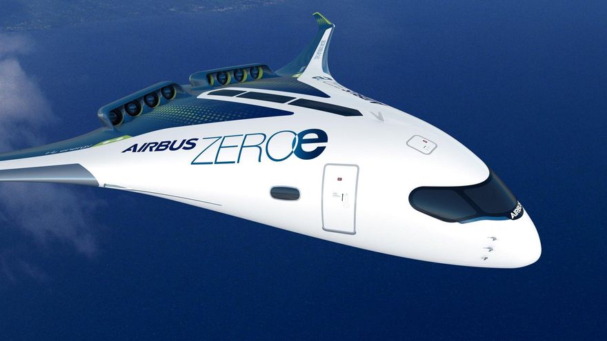 ¿Cómo funcionan los aviones de hidrógeno?