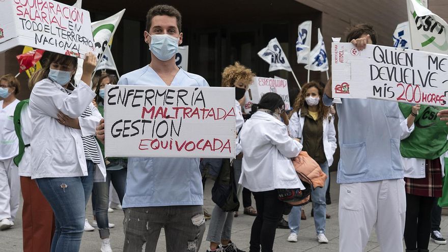 Los sanitarios cargan contra la gestión de la Consejería de Sanidad de Cantabria.