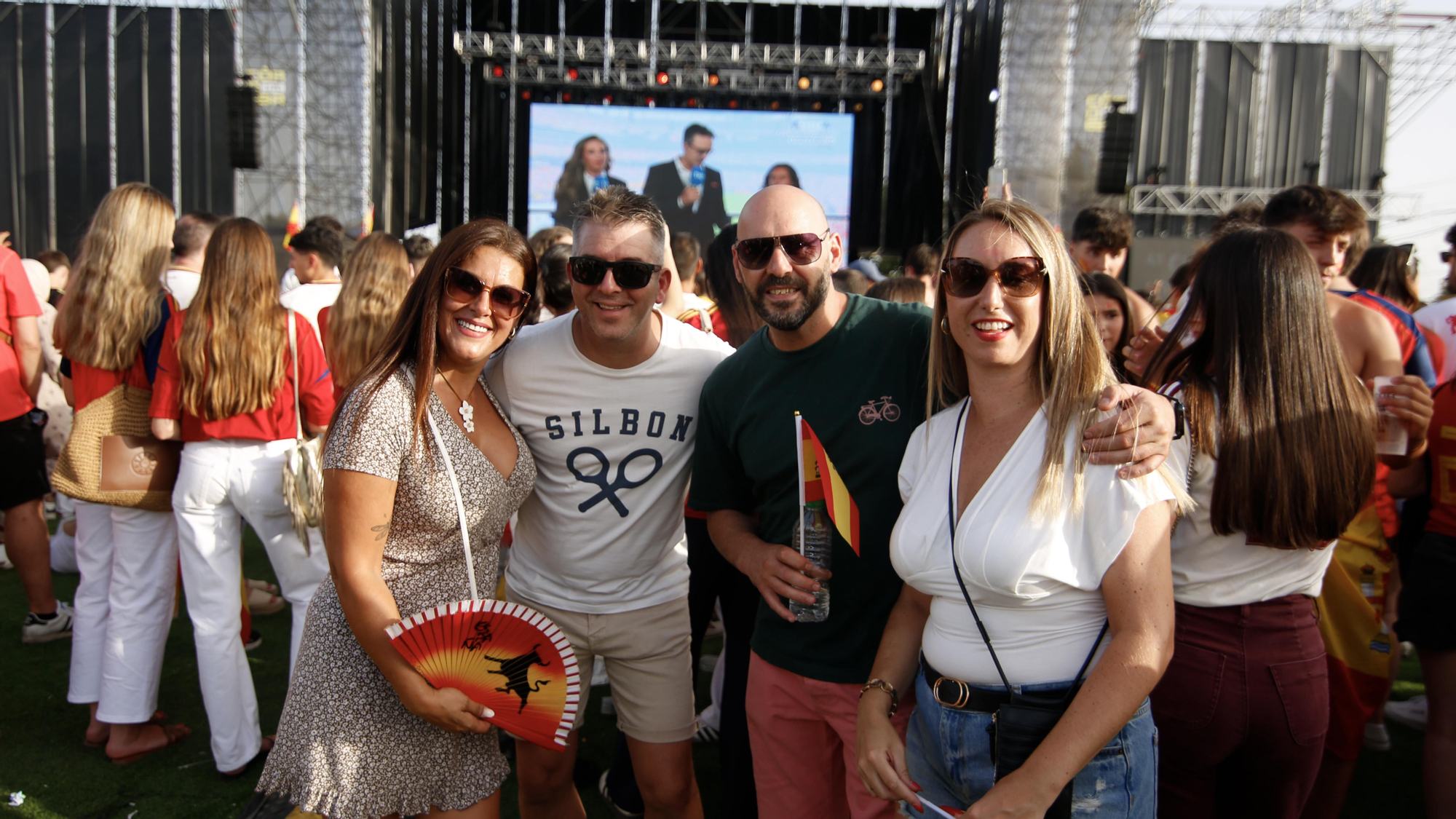 Afición de la selección española en el Córdoba Live