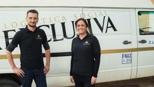 Victoria y Hugo, emprendedores y encargados de la empresa