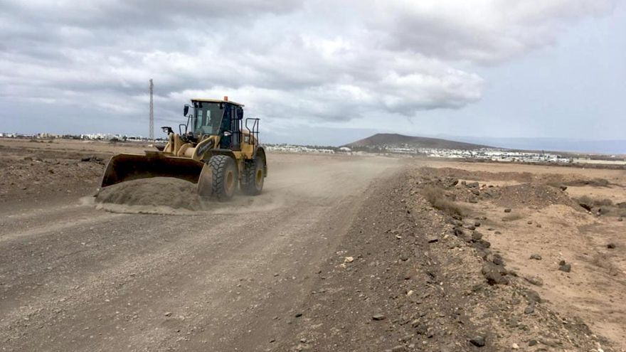Comienzan los trabajos para optimizar el acceso en coche a Papagayo
