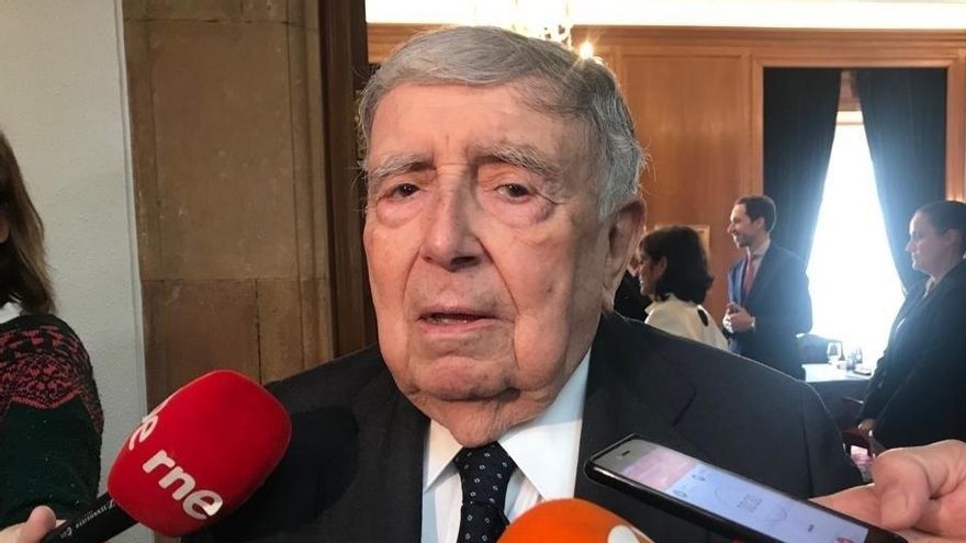 Luis María Ansón en una imagen de archivo.