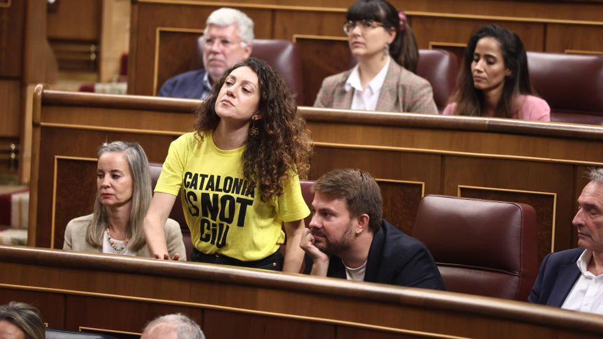 La portavoz adjunta de Sumar en el Congreso y miembro de Comuns, Aina Vidal