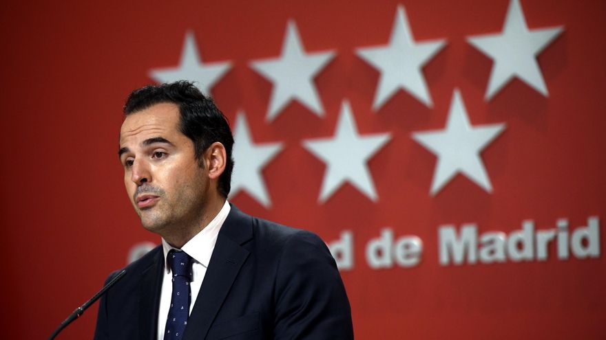 El vicepresidente, consejero de Deportes, Transparencia y portavoz, Ignacio Aguado, en una imagen de archivo