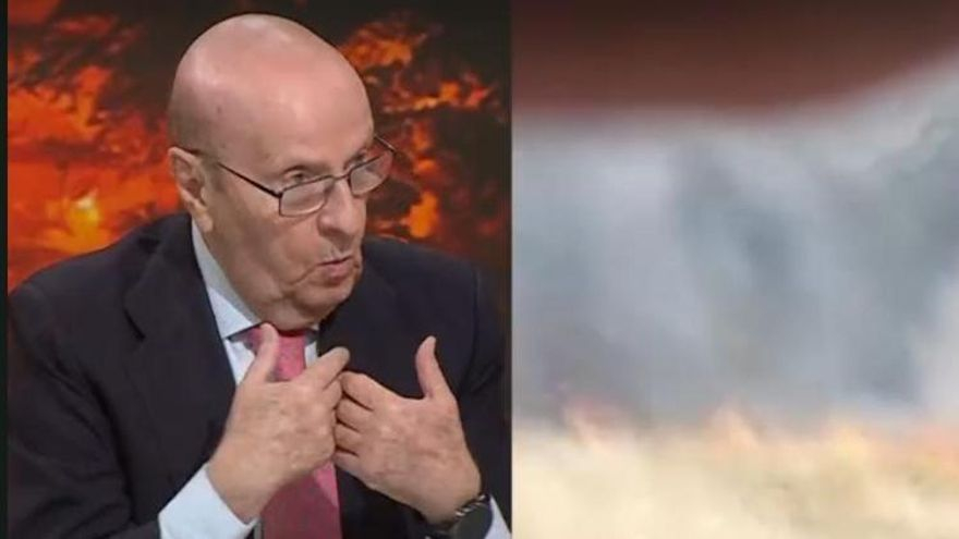 Carlos Dávila, durante su ataque a los ecologistas