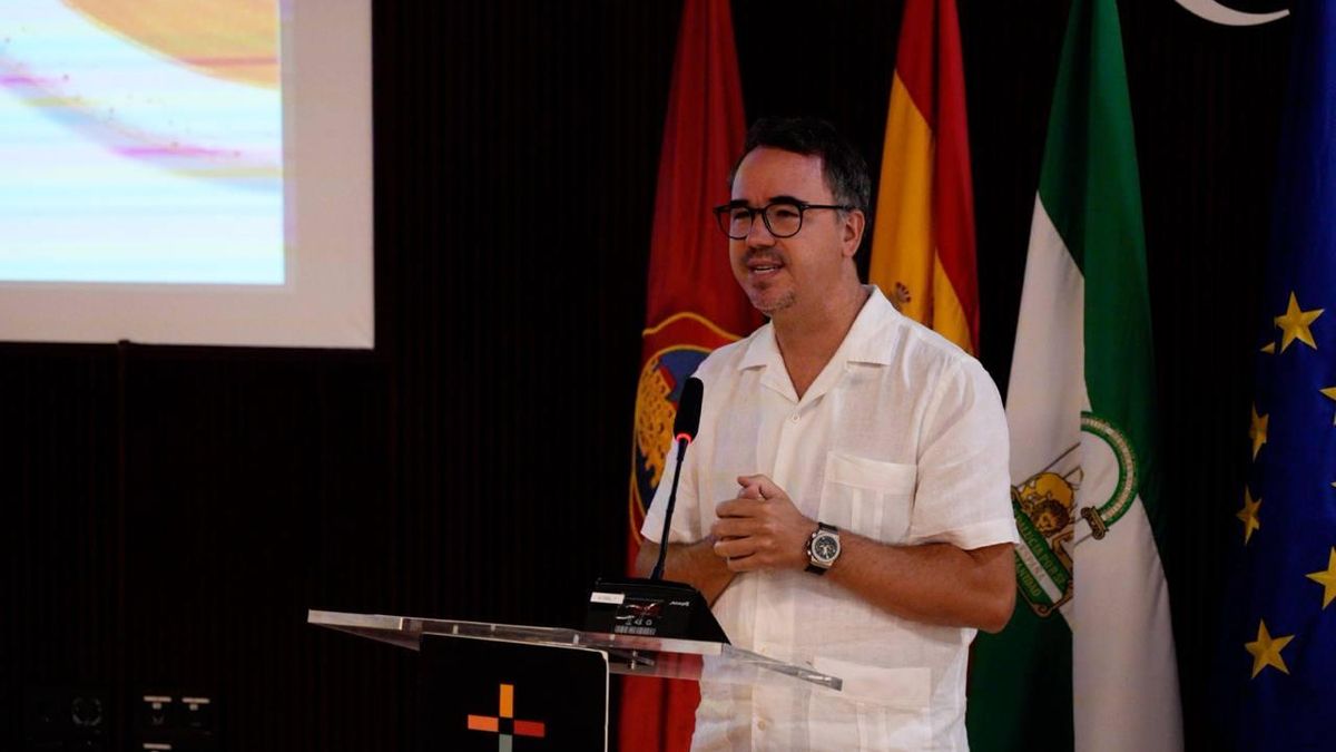 Paco Morales, en la presentación del I Concurso Nacional de Salmorejo
