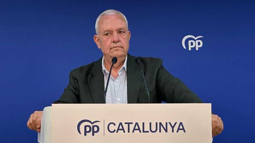 El secretario general del PP catalán, Santi Rodríguez