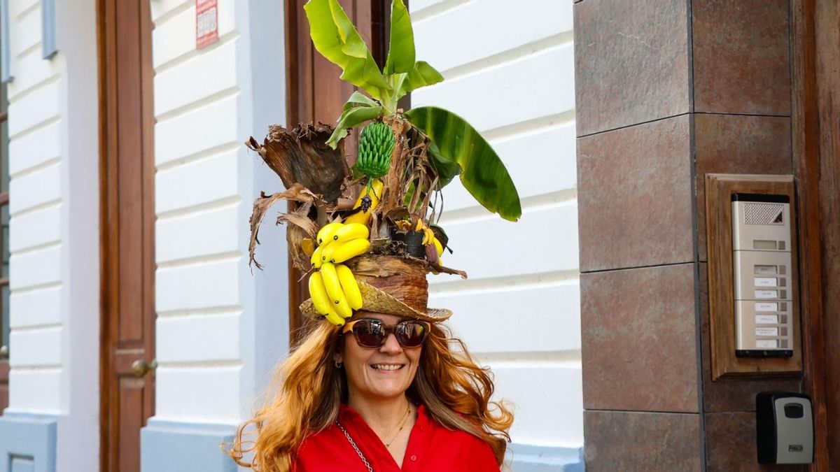Elegancia y originalidad en la Fiesta de la Peluca de Santa Cruz de La Palma