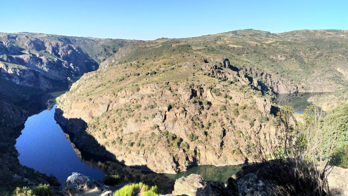 Meandro del río Duero en Fermoselle