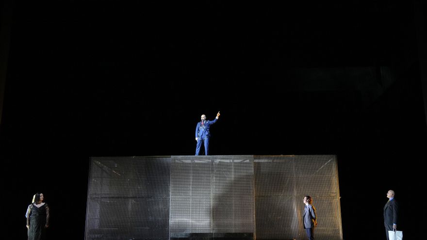 Llega al Liceu un 'Giulio Cesare' del presente, acompañado de instrumentos de época