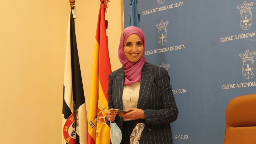 Fátima Hamed Hossain, portavoz de MDYC en el Ayuntamiento.