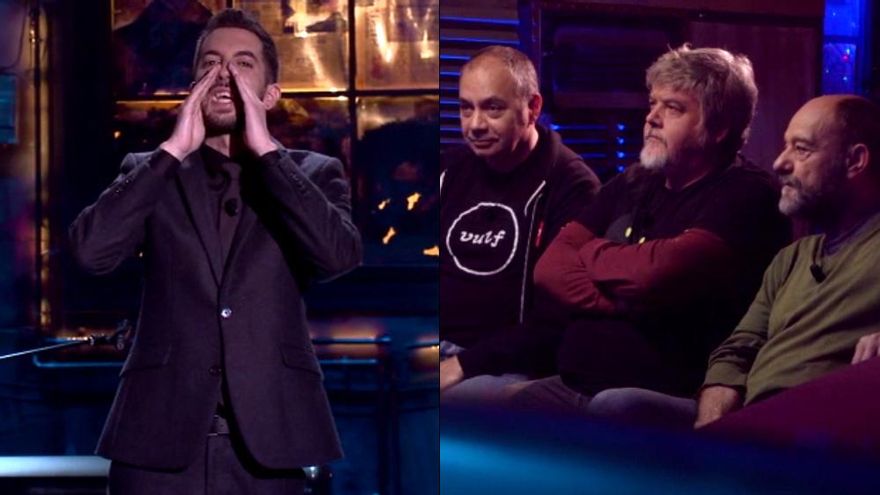 'La Resistencia' emitió su primer programa sin chistes, con los 'Ilustres' en el VAR