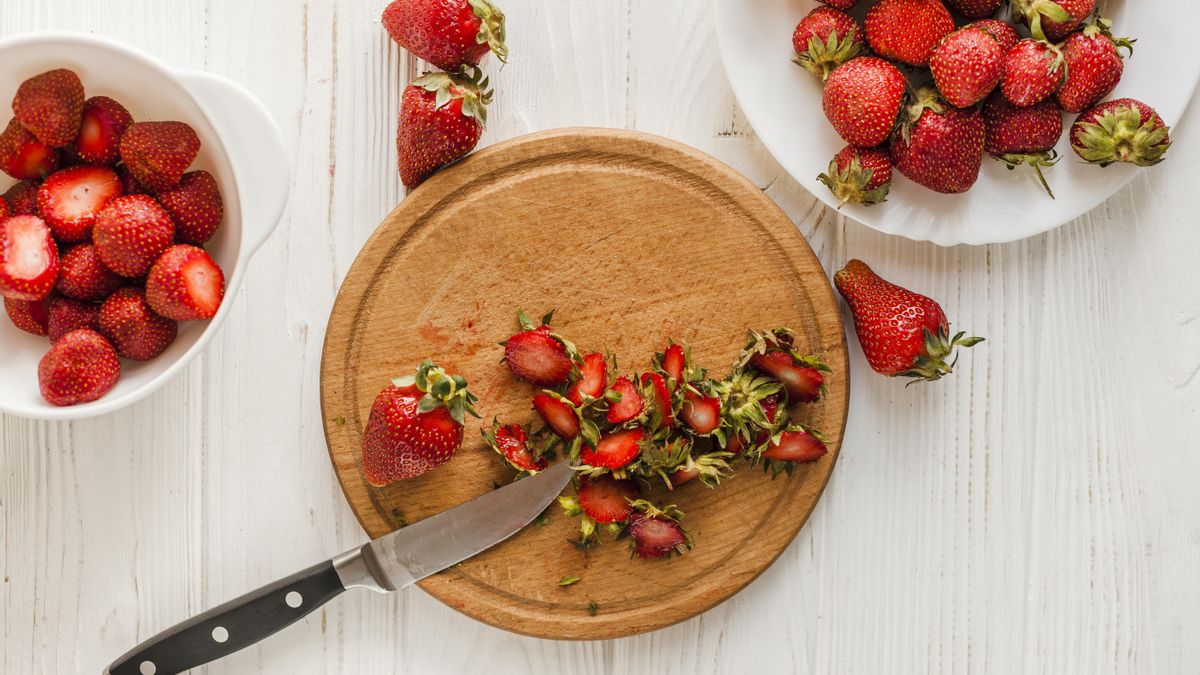 Escoger unas buenas fresas de temporada es clave para esta receta