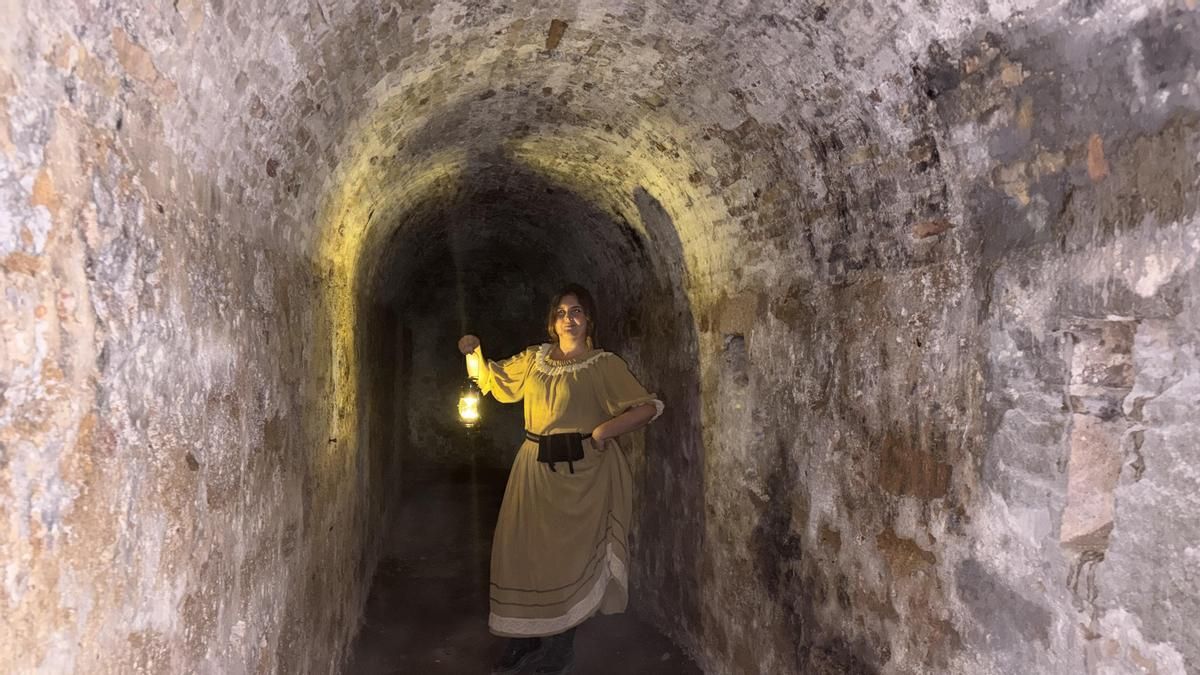 Las visitas guiadas permiten recorrer un tramo adaptado de aproximadamente 200 metros de longitud