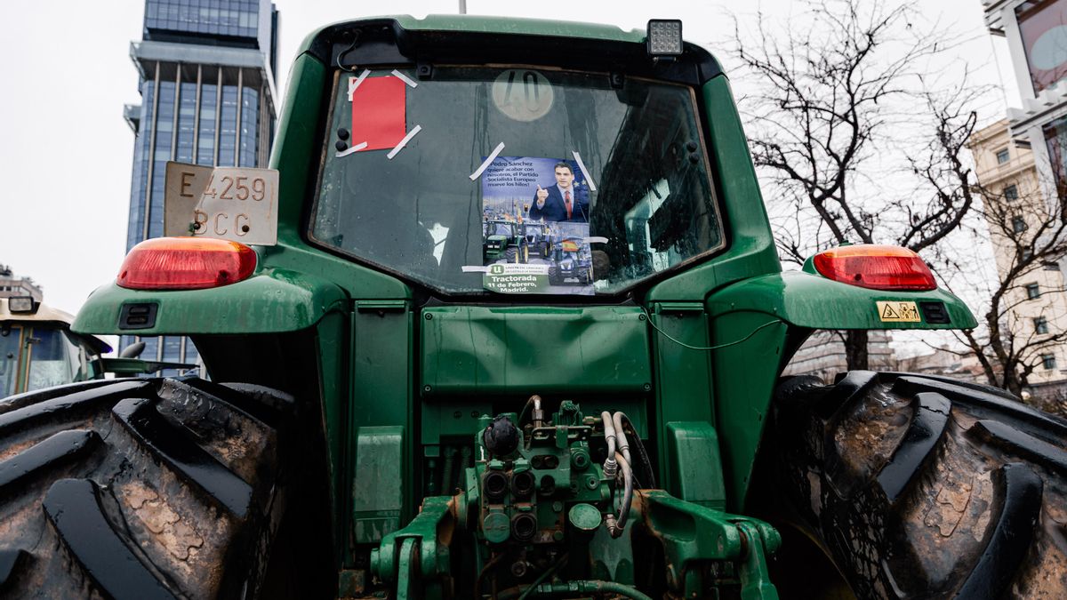 Los tractores vuelven a Madrid en una nueva protesta de los agricultores con menos repercusión que hace dos años