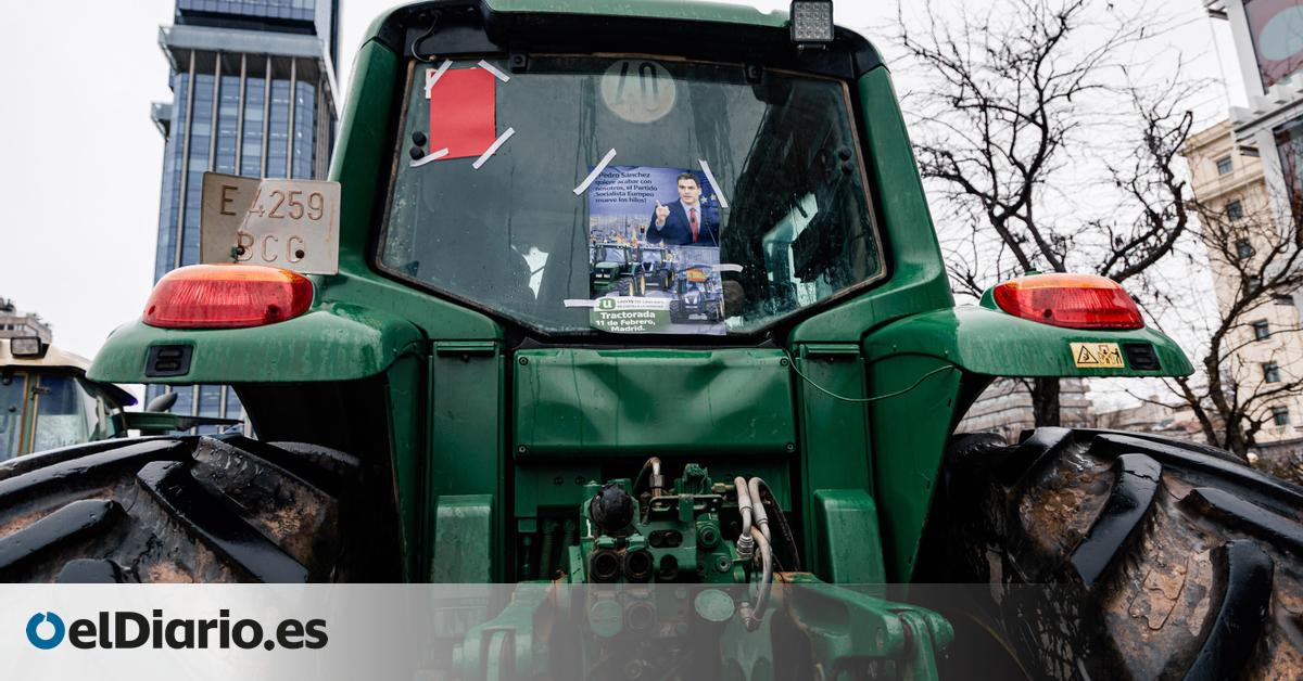 Los tractores vuelven a Madrid en una nueva protesta de los agricultores con menos repercusión que hace dos años
