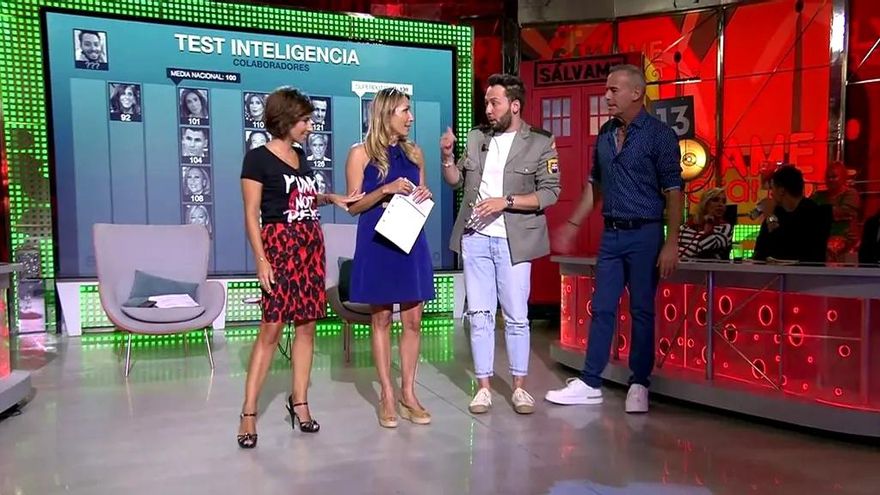 El test de inteligencia a Avilés dejó a todos sorprendidos en 'Sálvame'