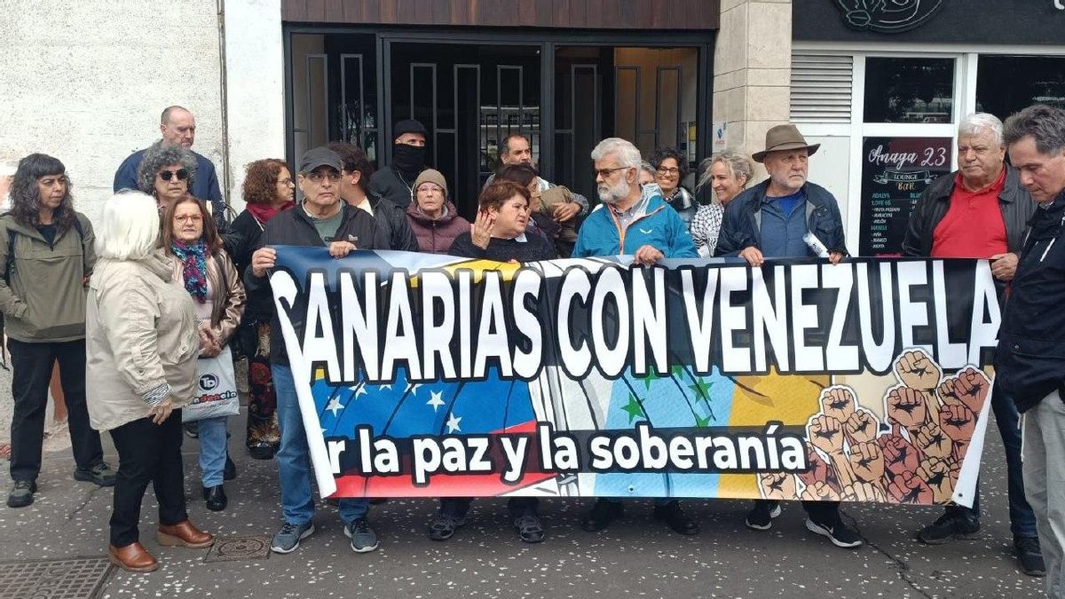 Colectivos y asociaciones se manifestarán en Gran Canaria contra "la injerencia de Estados Unidos sobre Venezuela"